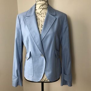 Talbots Cotton Linen Blend Blazer